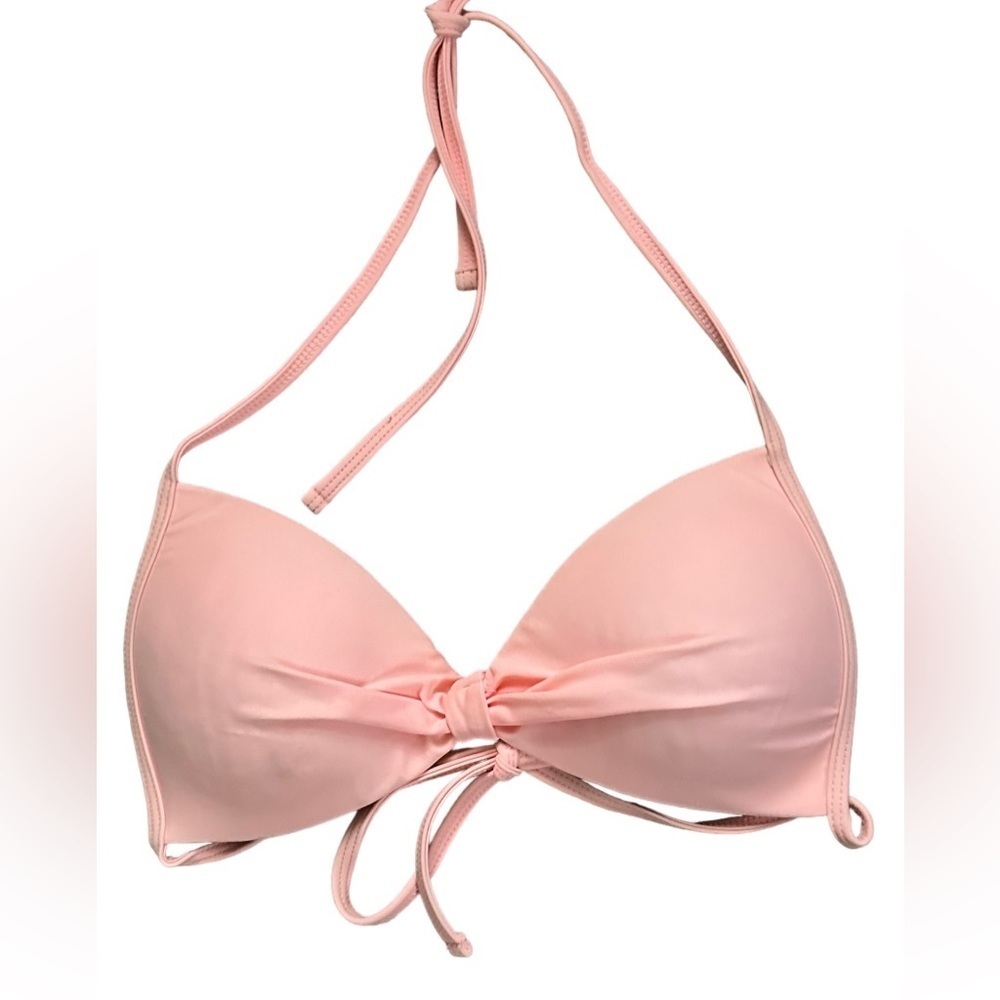 Hot water pink bikini top size M pink